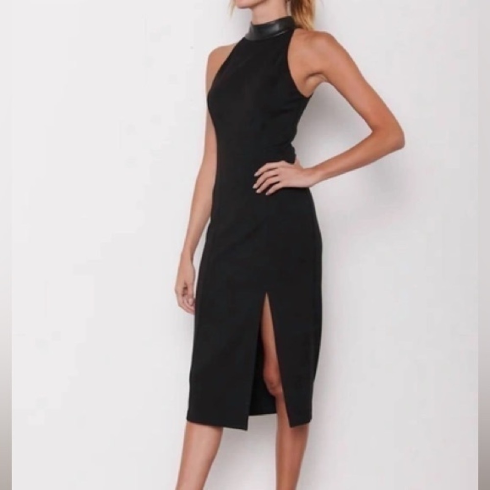 BAILEY44 Alma Halter Dress In Black